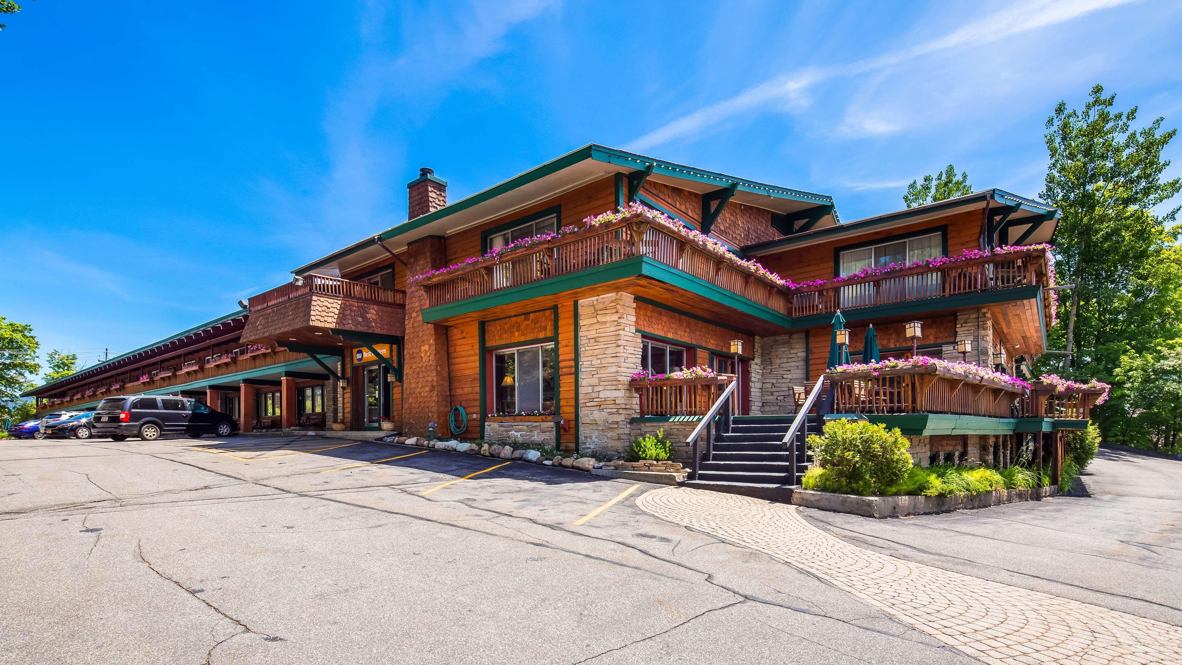 Best Western Adirondack Inn Lake Placid Eksteriør billede